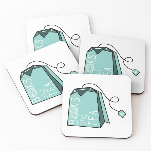 Item preview, Books and Tea: Mint Green designed and sold by DesignsByJane.