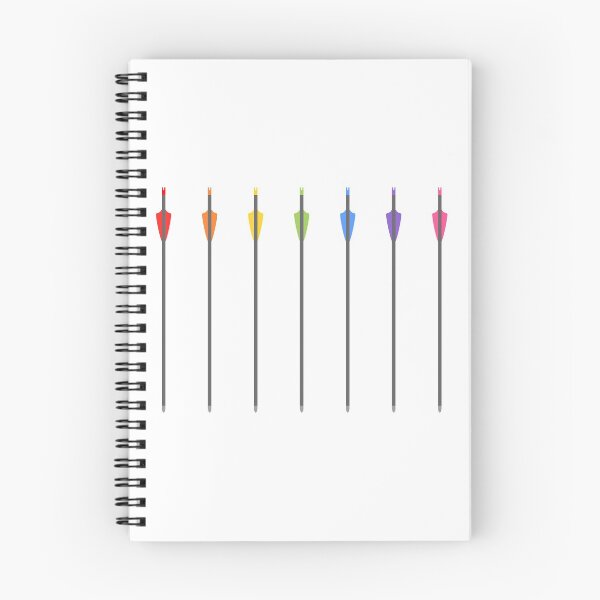 Item preview, Rainbow Recurve Arrows - White designed and sold by Nina-Nocks.