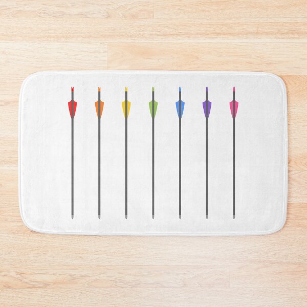 Item preview, Rainbow Recurve Arrows - White designed and sold by Nina-Nocks.