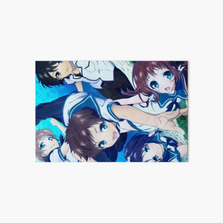 Nagi no Asukara 4 Mounted Print for Sale by OtakuTeeSociety