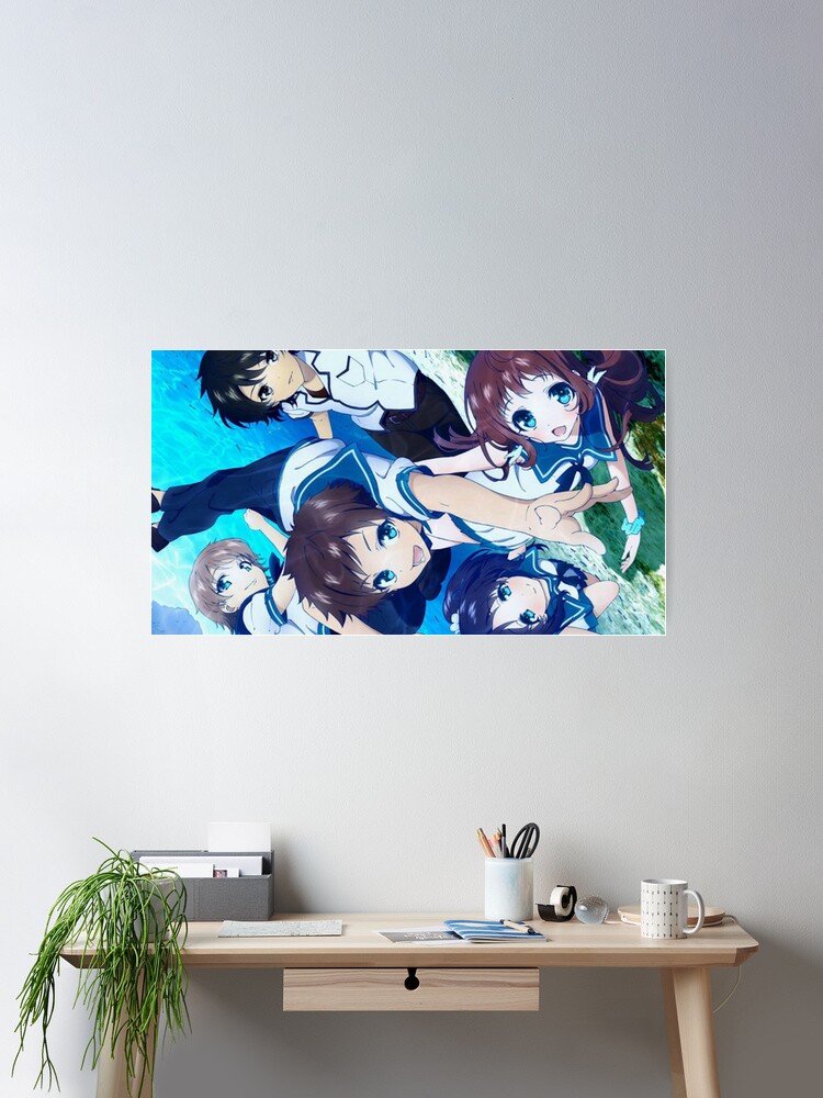 Nagi no Asukara 1 Poster for Sale by OtakuTeeSociety