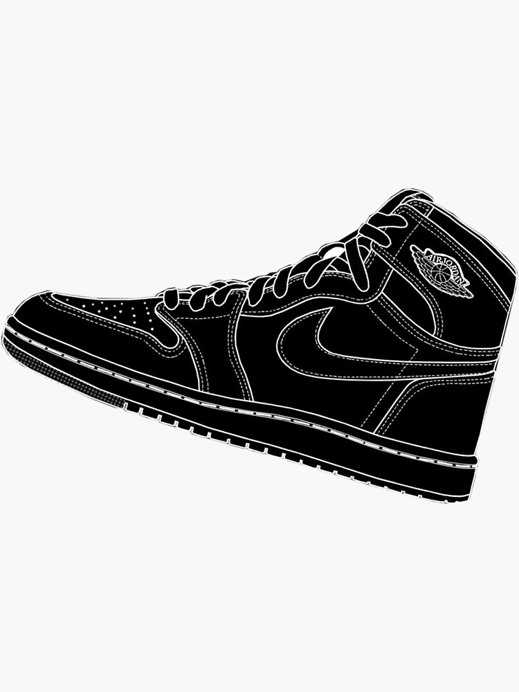 jordan 1 sketch