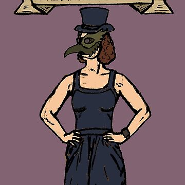 Artwork thumbnail, In the Covid-19 Era, the Plague Doctor asks you to Wear a Mask by kittenry