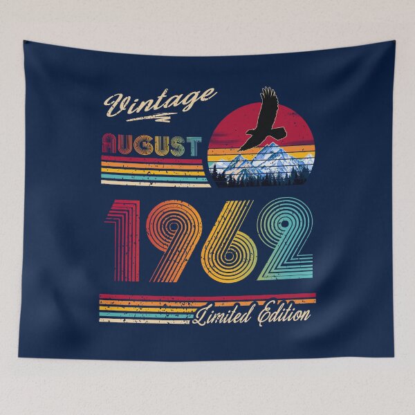 Item preview, Vintage August 1962 Birthday designed and sold by GreenSplash.