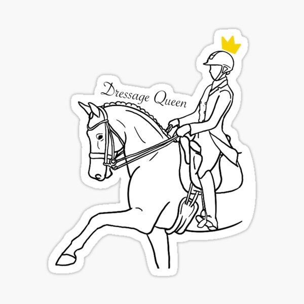 Item preview, Reine de dressage designed and sold by nmach427.