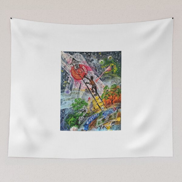 Item preview, Ladder to Mars designed and sold by artbyRJWilliams.