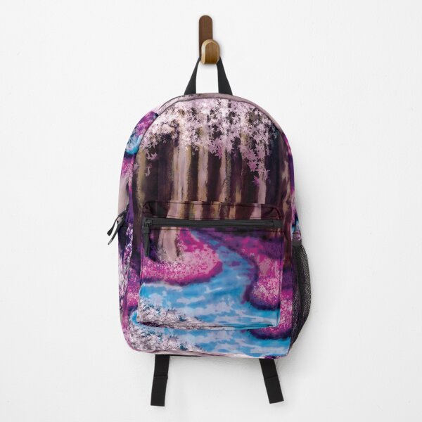 Item preview, Fantasy Pink Forest landscape painting by Justin Cobb designed and sold by Justin Cobb.
