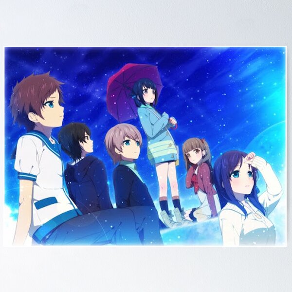  Cartoon world Anime Nagi no Asukara Home Decor Poster Wall  Scroll: Posters & Prints