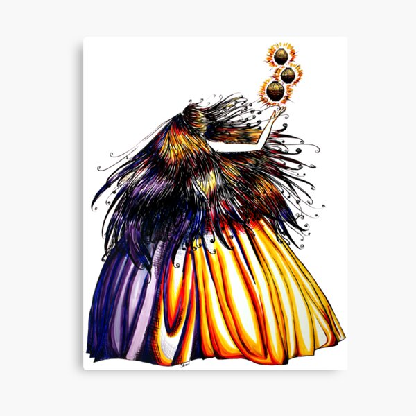 Lantern Princess Canvas Print