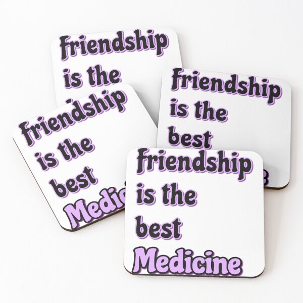 Item preview, Friendship is the best medicine designed and sold by GG-Doodles.