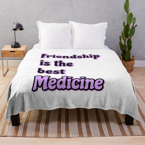 Item preview, Friendship is the best medicine designed and sold by GG-Doodles.