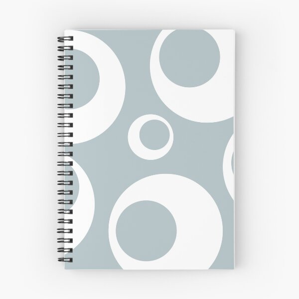 Item preview, Yoga blue grey, white round and round designed and sold by HTPOP.