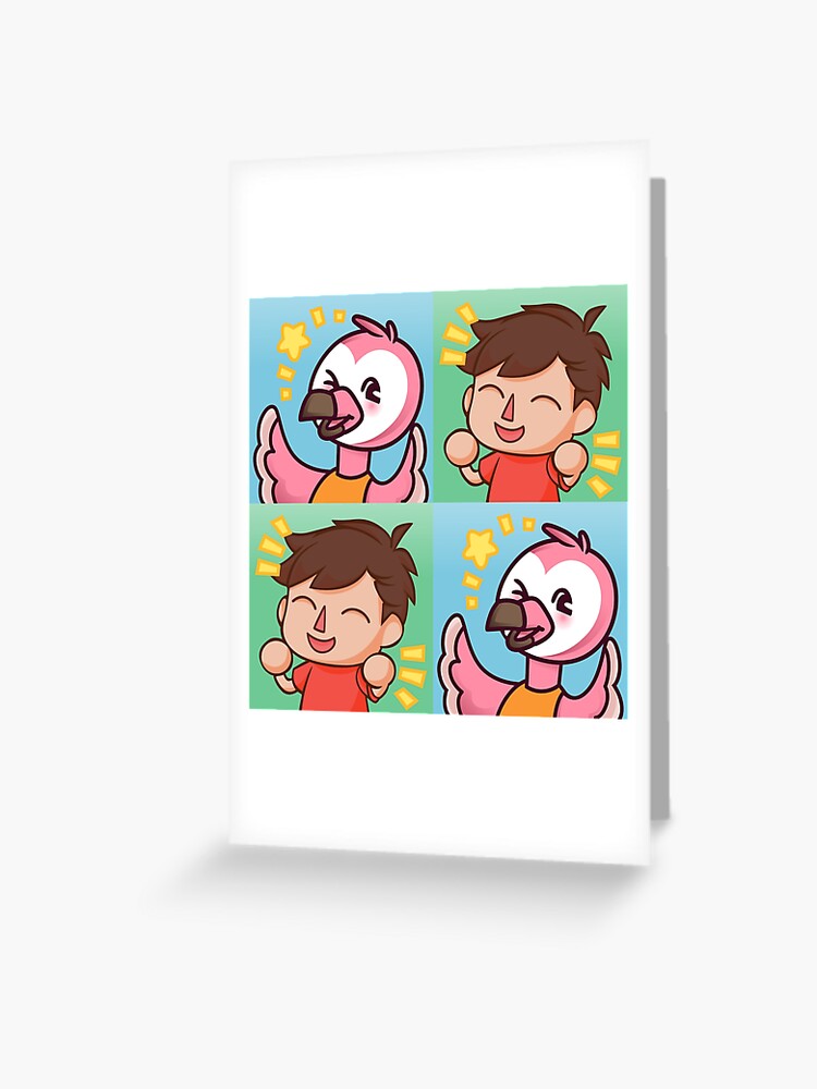 flamingo roblox postcards redbubble