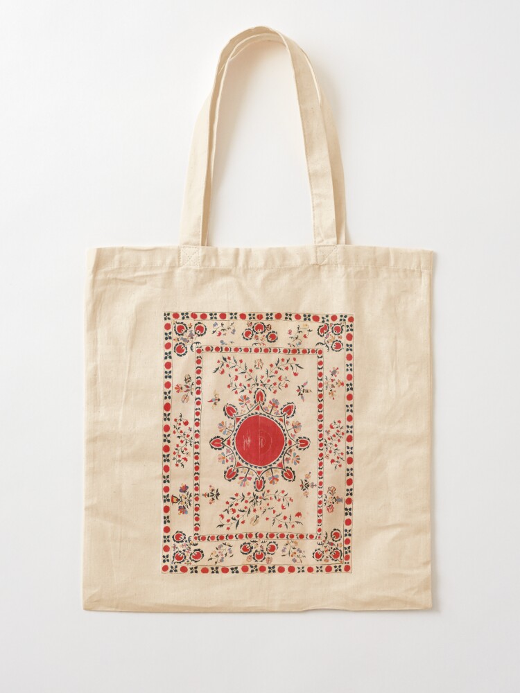 Tachkent Suzani Kokand Ouzb kistan Broderie Imprimer Tote bag