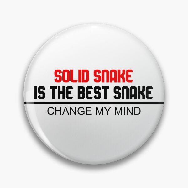 Item preview, Solid Snake is the best Snake designed and sold by GonzaloFreire.
