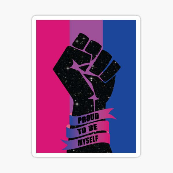 Item preview, Bisexual Resistance Fist designed and sold by Pridish.