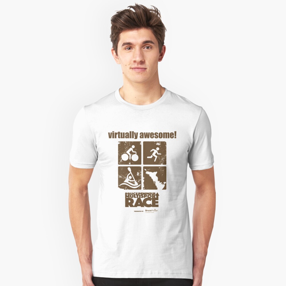 Virtually Awesome BPMR T-shirt Slim Fit T-Shirt