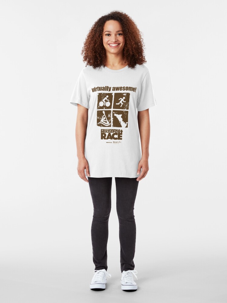 Alternate view of Virtually Awesome BPMR T-shirt Slim Fit T-Shirt