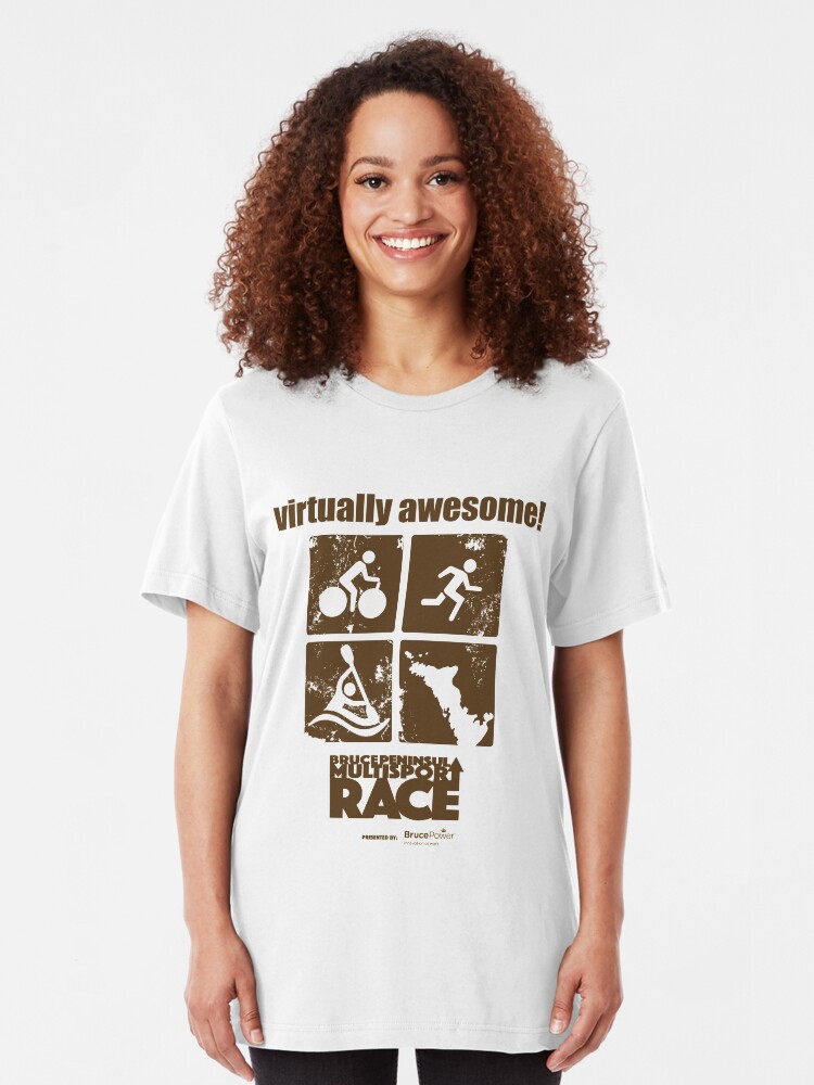 Alternate view of Virtually Awesome BPMR T-shirt Slim Fit T-Shirt