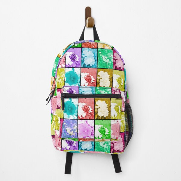 Item preview, Colorful Flower Collage - Floral and Rainbow Vibes for Summer designed and sold by ckylin.