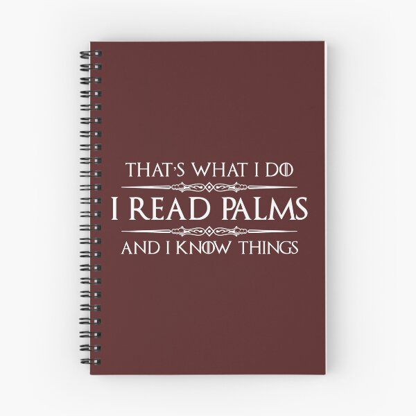 Item preview, Palm Reading Gifts for Palm Reader - I Read Palms & I Know Things Funny Gift Ideas for Hand Palm Readers & Palmistry & Psychic designed and sold by merkraht.