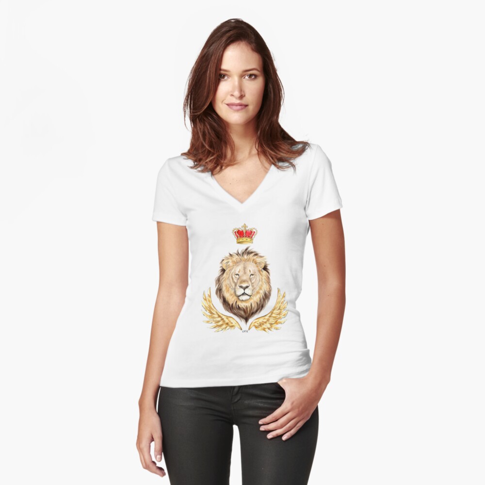 Item preview, Fitted V-Neck T-Shirt designed and sold by LyFe.
