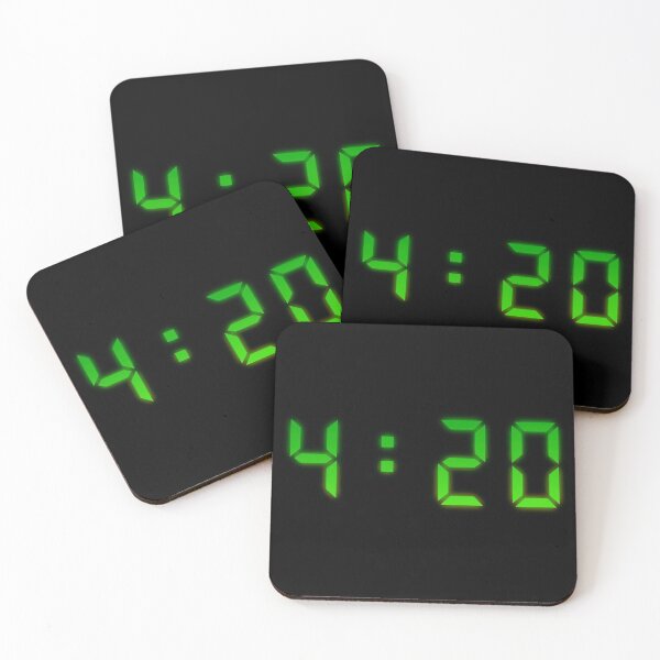 Item preview, 4:20 Digital Clock designed and sold by DWaffleDesigns.
