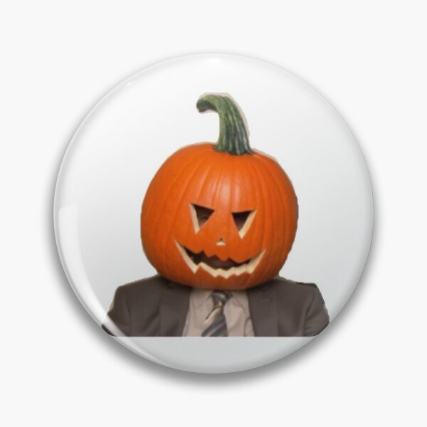Head Pins And Buttons Redbubble - stylish pumpkin hat roblox