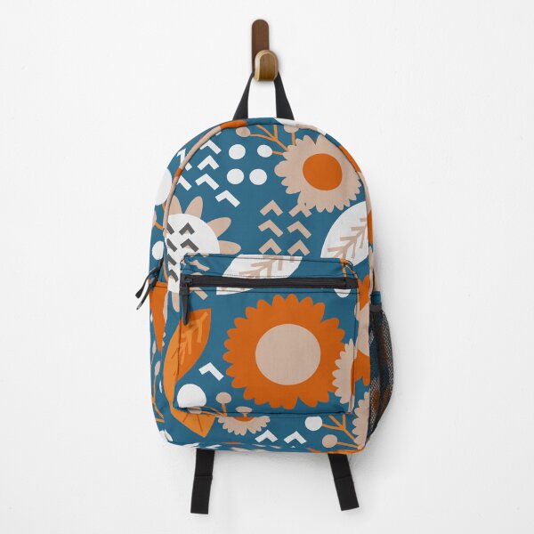 Item preview, Winter Festive with flowers in blue designed and sold by cocodes.