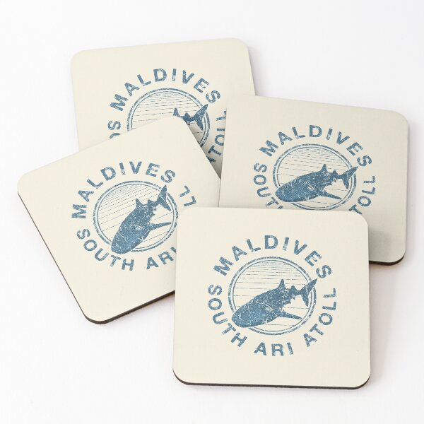 Item preview, Maldives Whale Shark Retro Scuba Diving designed and sold by IronEcho.