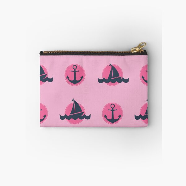 Item preview, Nautical Icons On Pink designed and sold by SharksOnShore.