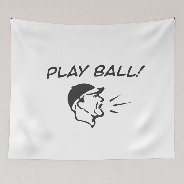 Item preview, Play Ball! Umpire Retro designed and sold by ArtofDissent.