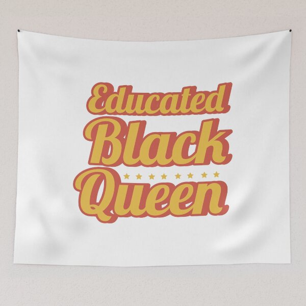 Item preview, Black History Month theme Educated Black Queen Design  designed and sold by BoldNewLook.
