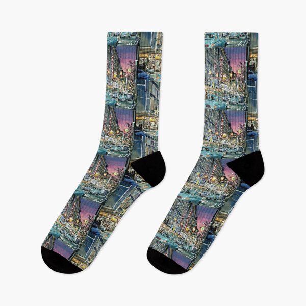 Item preview, Blue City designed and sold by redmaidenart.