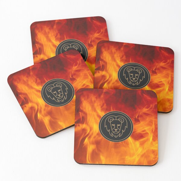 Item preview, Leo Zodiac Symbol Fire Element designed and sold by razvigod.