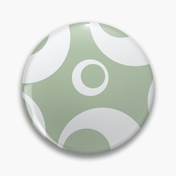 Item preview, Pale sage green round and round designed and sold by HTPOP.