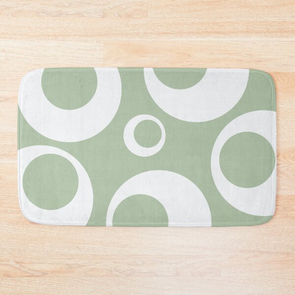 Item preview, Pale sage green round and round designed and sold by HTPOP.