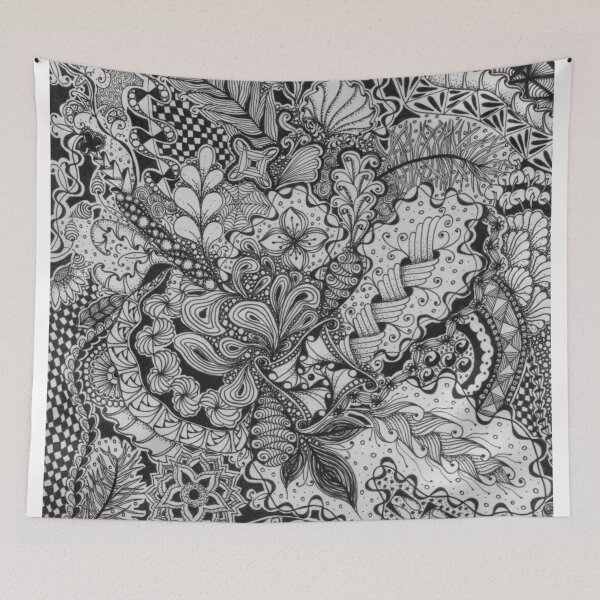 Item preview, Zentangle®-Inspired Art - ZIA 79 designed and sold by Laurel Storey, CZT.