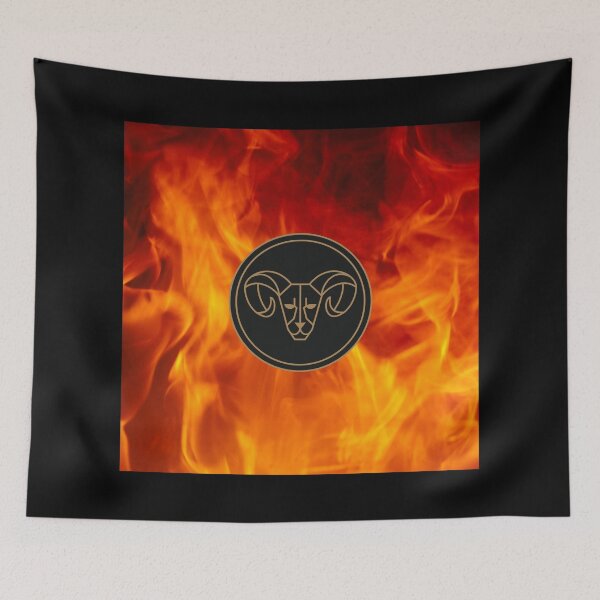 Item preview, Aries Zodiac Symbol Fire Element designed and sold by razvigod.