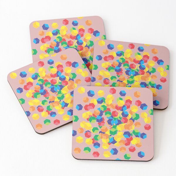 Item preview, multicolored cubes designed and sold by induwara27.