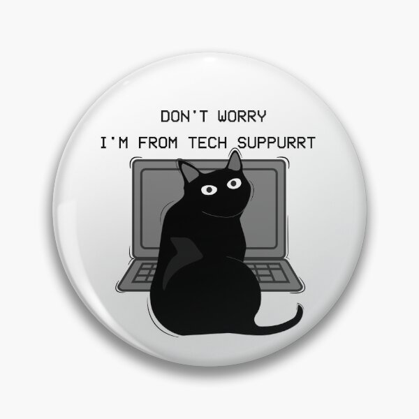 Item preview, I'm From Tech support funny cat lovers gift designed and sold by Sunmoony.