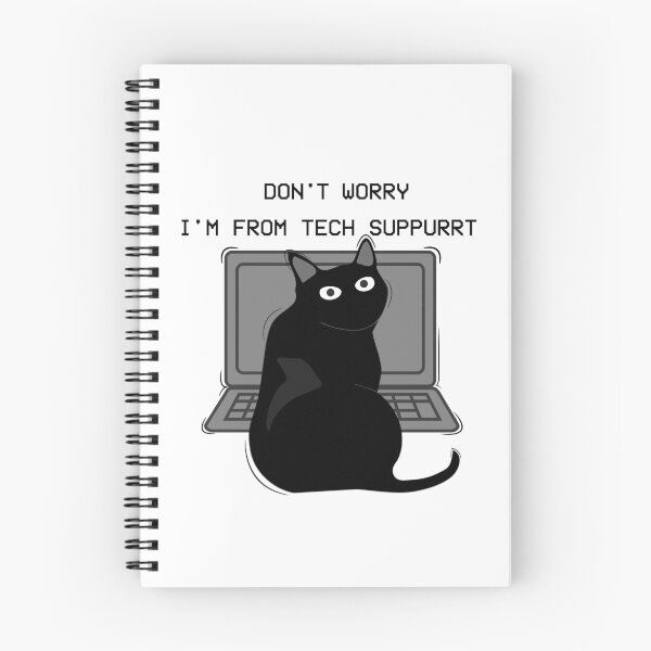 Item preview, I'm From Tech support funny cat lovers gift designed and sold by Sunmoony.
