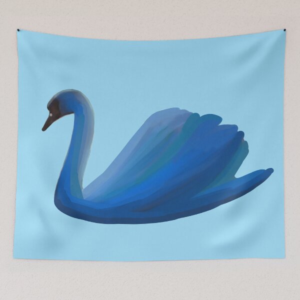 Item preview, Dark Blue Ever Swan designed and sold by 420igor.
