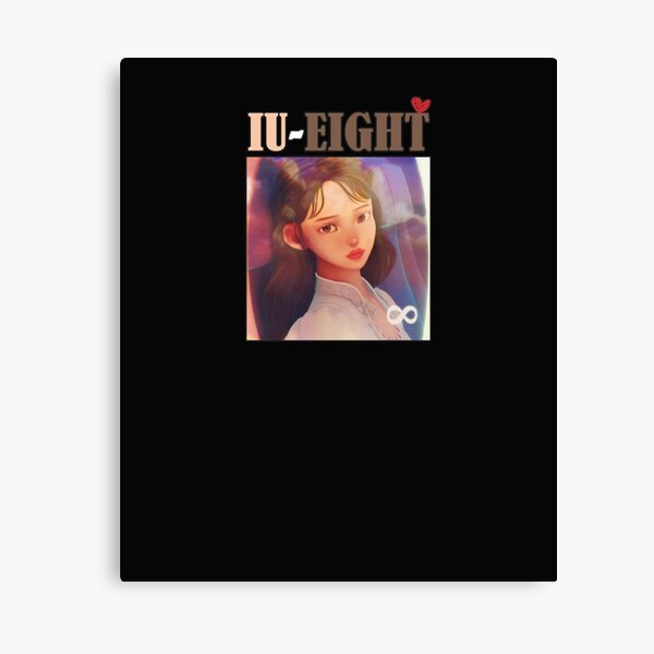 IU - Eight Cute Korea Active T-Shirt Canvas Print