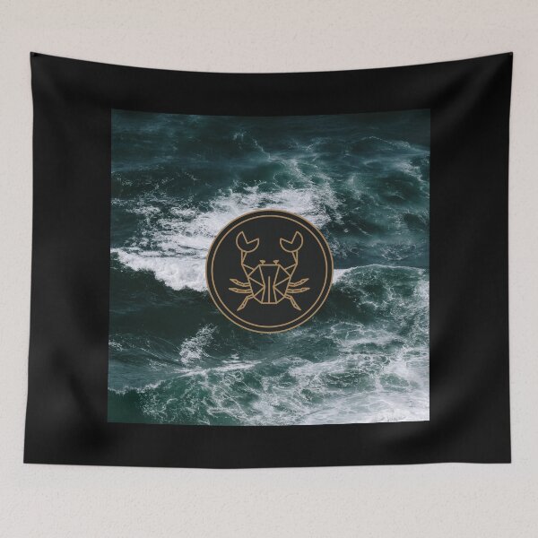 Item preview, Cancer Zodiac Symbol Water Element designed and sold by razvigod.
