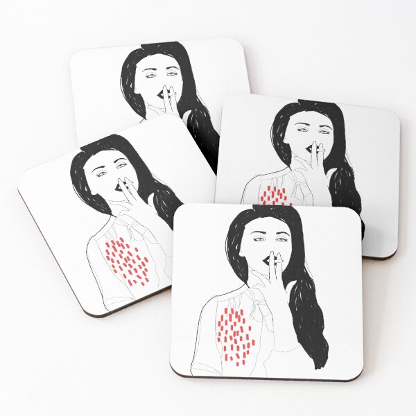 Item preview, Smoking in Red designed and sold by maliorao.