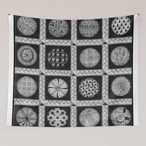 Item preview, Zentangle®-Inspired Art - ZIA 49 designed and sold by Laurel Storey, CZT.