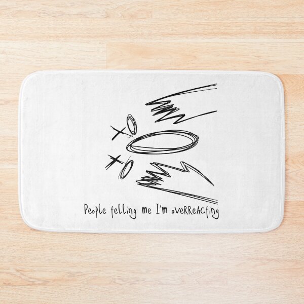 Item preview, People Telling Me I'm Overreacting / RAGE designed and sold by Nathalie Aynié.