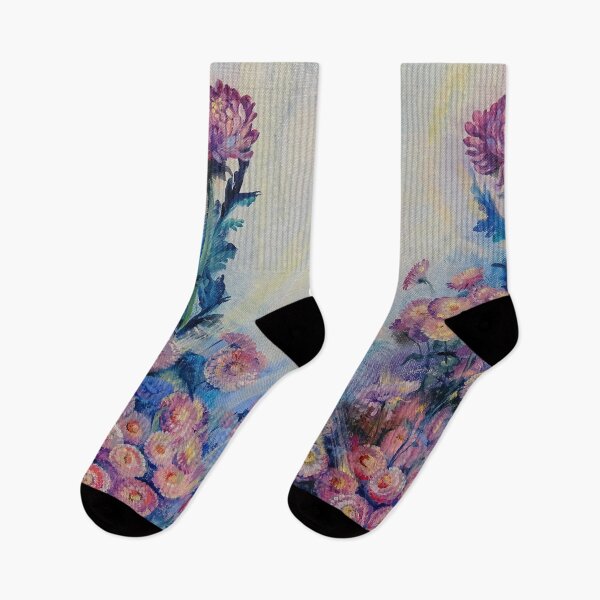 Item preview, Sapphire Dew. Morning with Chrysanthemums designed and sold by Lala Lotos.