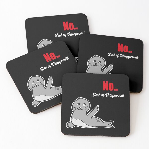 Item preview, Seal of Disapproval, Funny Art Illustration, Perfect Idea Gift designed and sold by JUSTBEELEGANT.